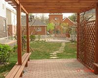 杭州別墅花園木結(jié)構(gòu)景觀施工