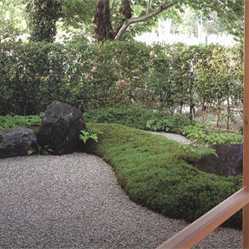 杭州家庭小院園林景觀小品1