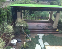 杭州山水社區(qū)小院裝飾案例