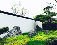 杭州山莊庭院花園工程案例